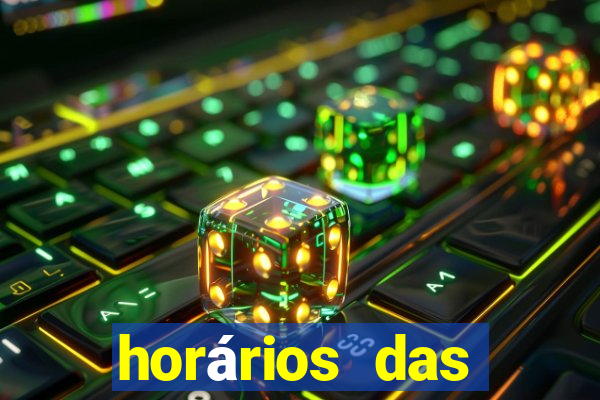 horários das plataformas de jogos